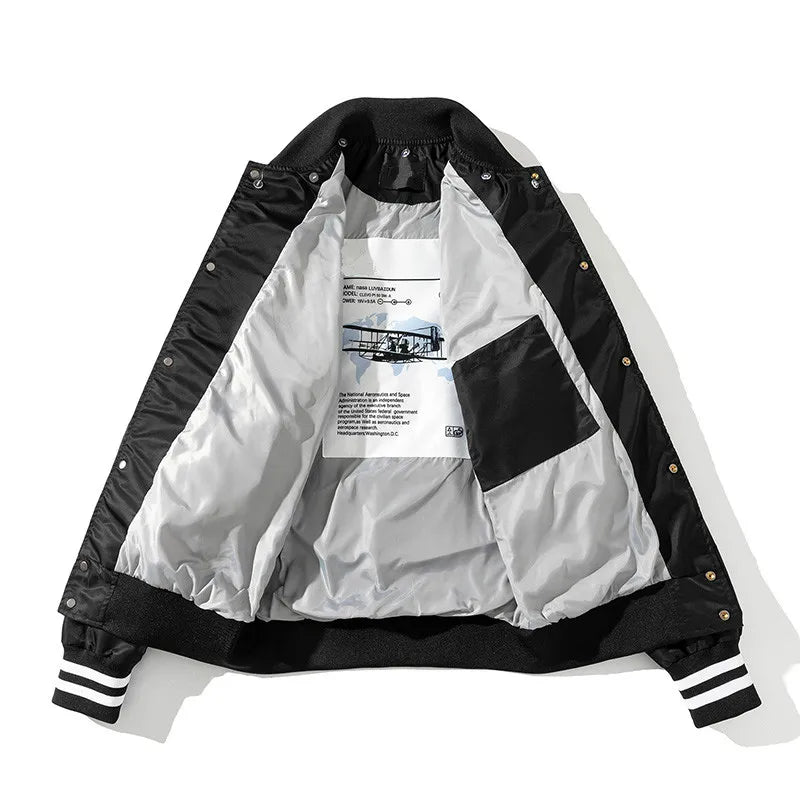 Hip Hop Baseball Jacket