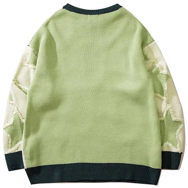 Vintage Five Pointed Star Sweater