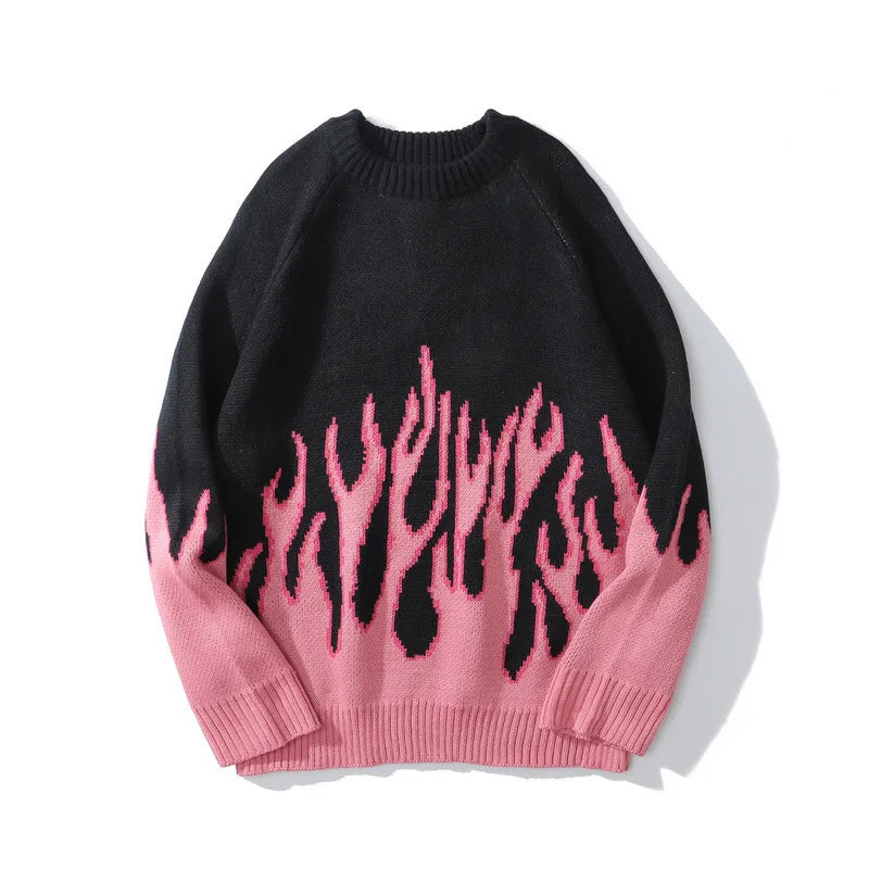 Sweater Men Pullovers Autumn Vintage Knitwear