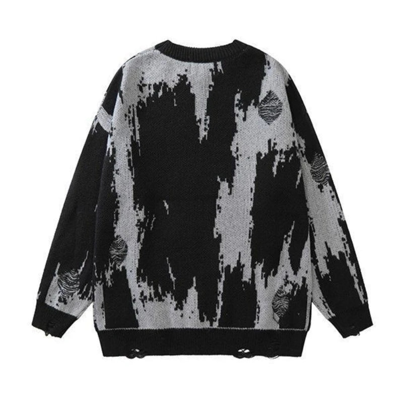 Dark Wind Autumn And Winter Street Knitted Sweater