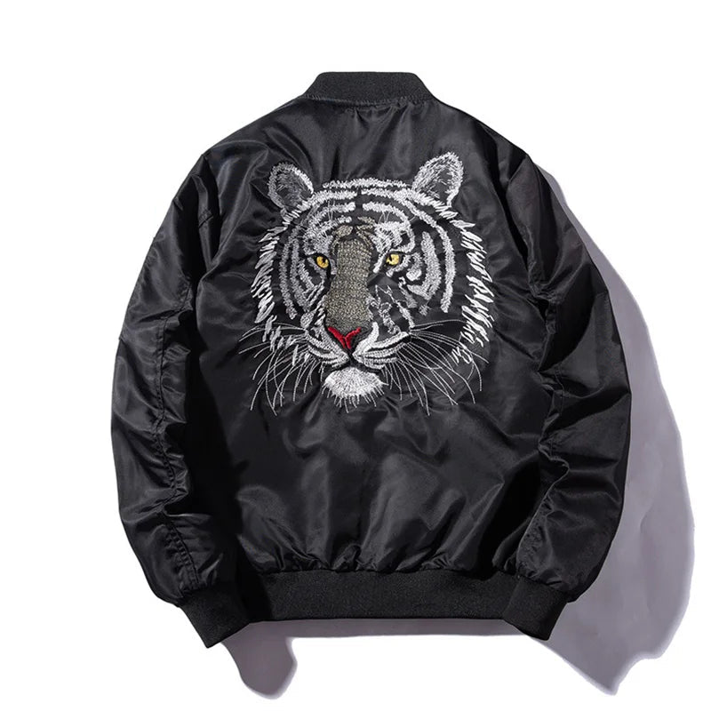 Tiger Embroidered Luxury Tiger Jackets