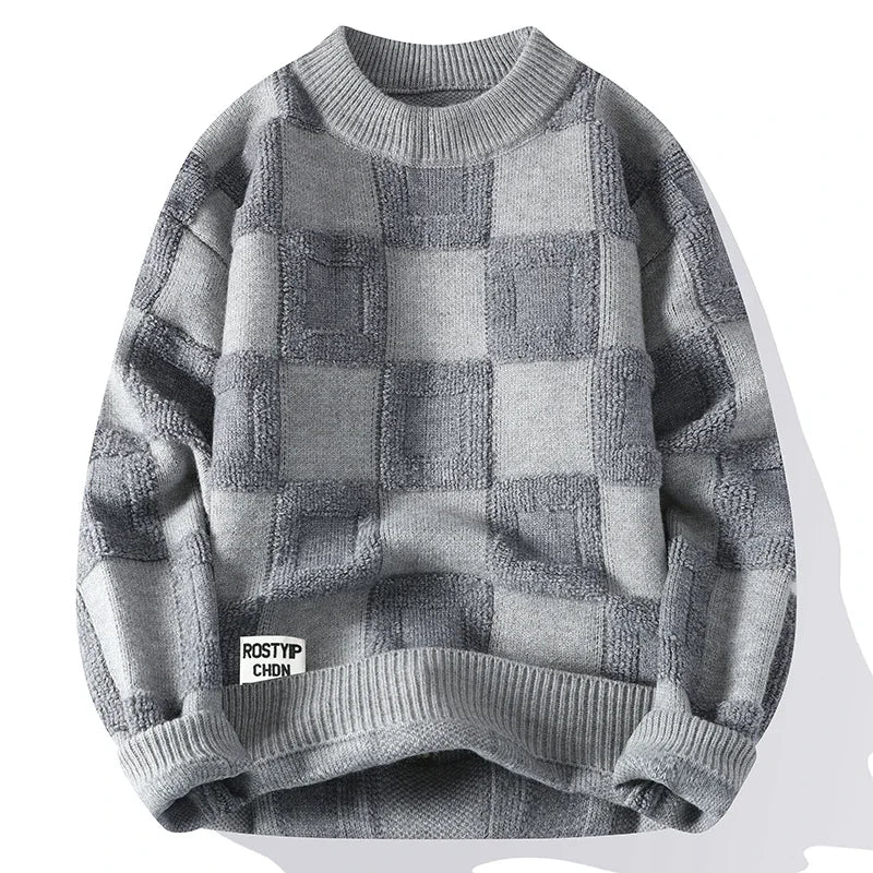 Pullover Oversized Casual O-Neck Vintage Sweaters