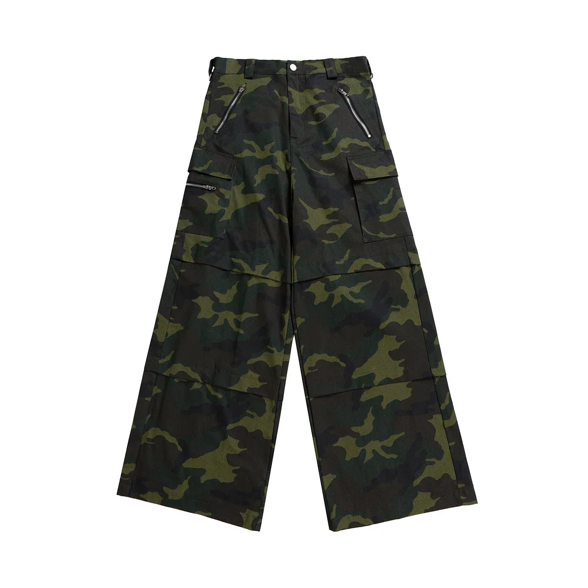 Match Multi-Pockets Camouflage Cargo Pants