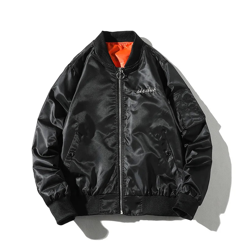 Animal Embroidery Bomber Jacket