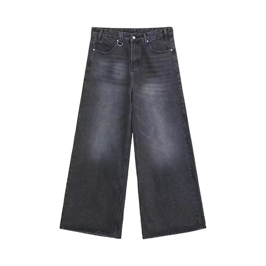Men's Baggy Straight Leg Wide Leg Jeans