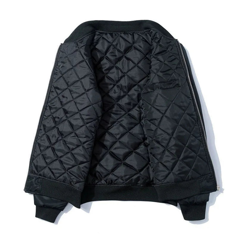 Animal Embroidery Bomber Jacket