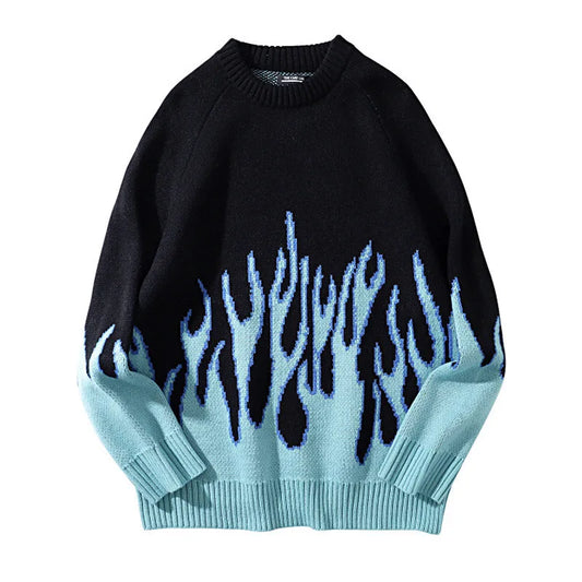Sweater Men Pullovers Autumn Vintage Knitwear
