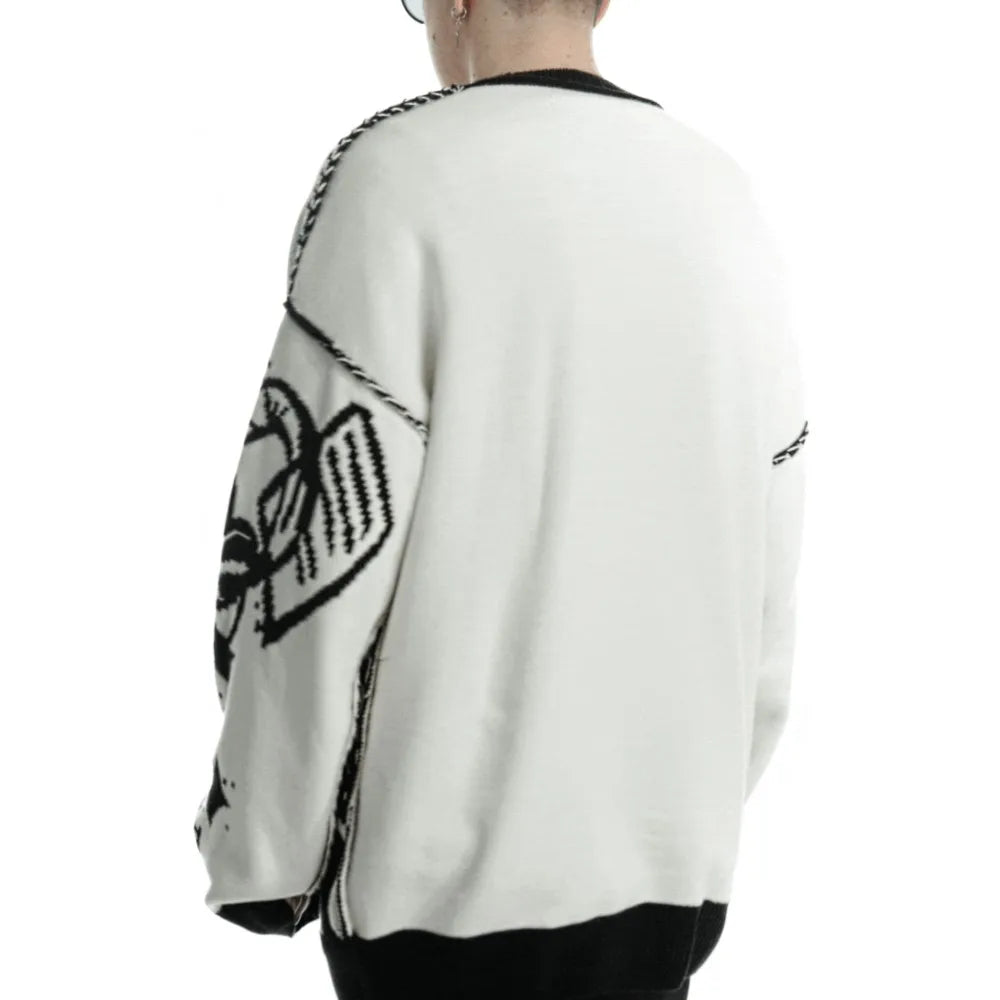 Oversized Unisex Cotton Pullover Streetwear
