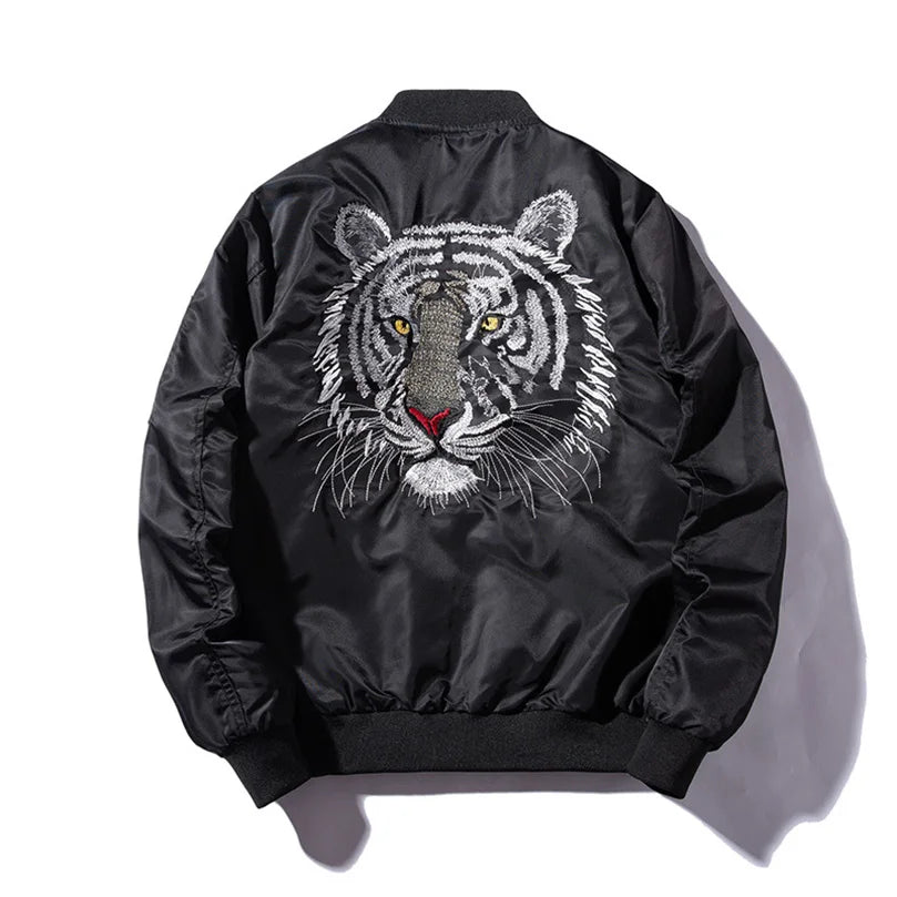Tiger Embroidered Luxury Tiger Jackets