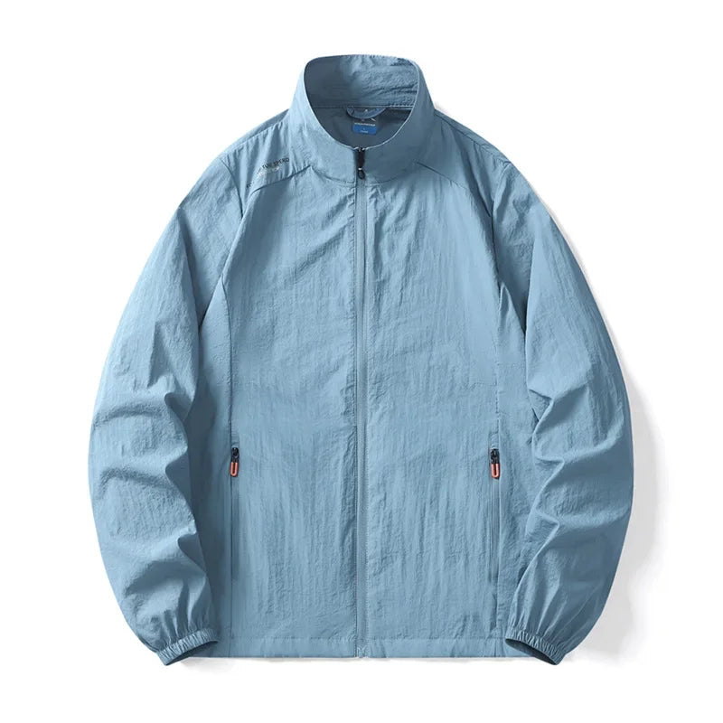 Hiking Casual Lightweight Collar Pocket Thin Jacket