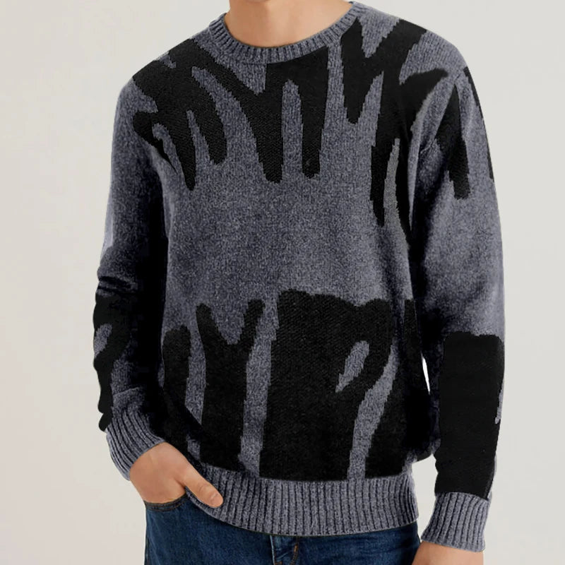 Korean Trend Round Neck Loose Sweater
