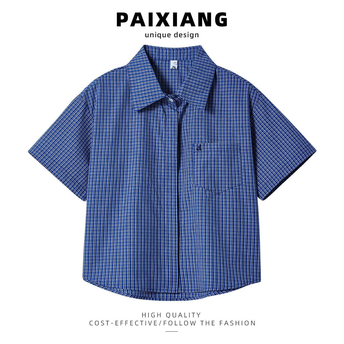 Retro Plaid Versatile Shirt
