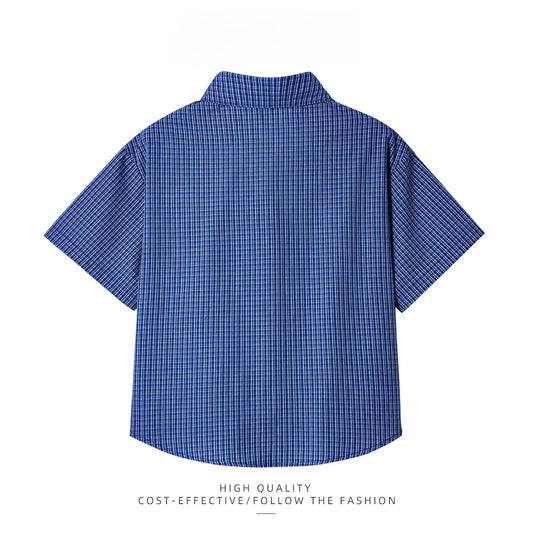 Retro Plaid Versatile Shirt