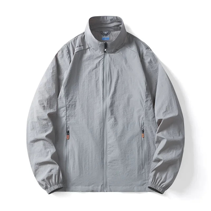 Hiking Casual Lightweight Collar Pocket Thin Jacket