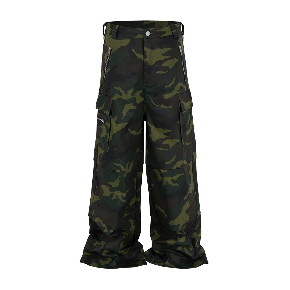 Match Multi-Pockets Camouflage Cargo Pants