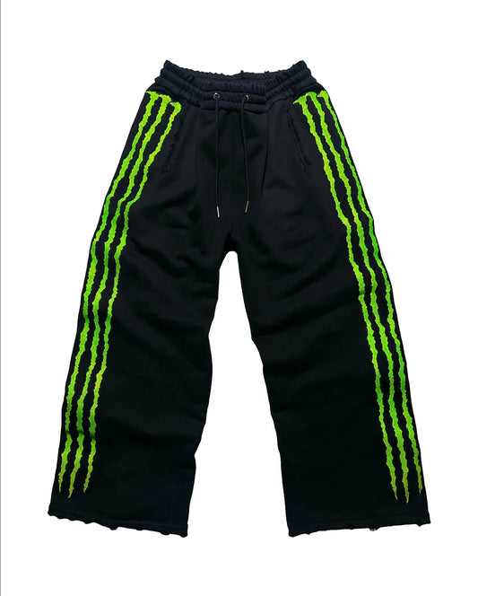 Claw Triple Stripe Fluorescence Sweatpants