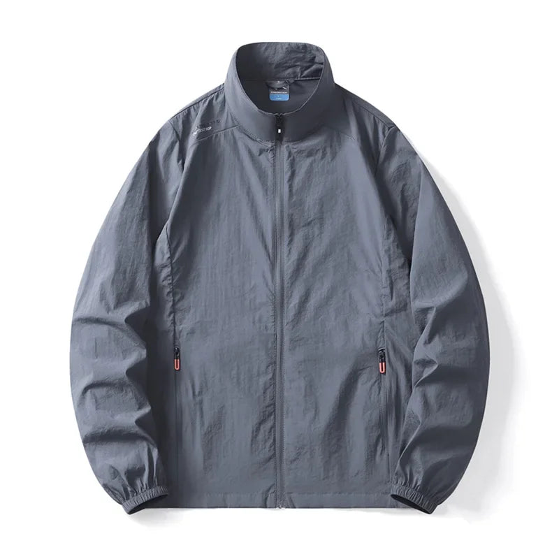 Hiking Casual Lightweight Collar Pocket Thin Jacket