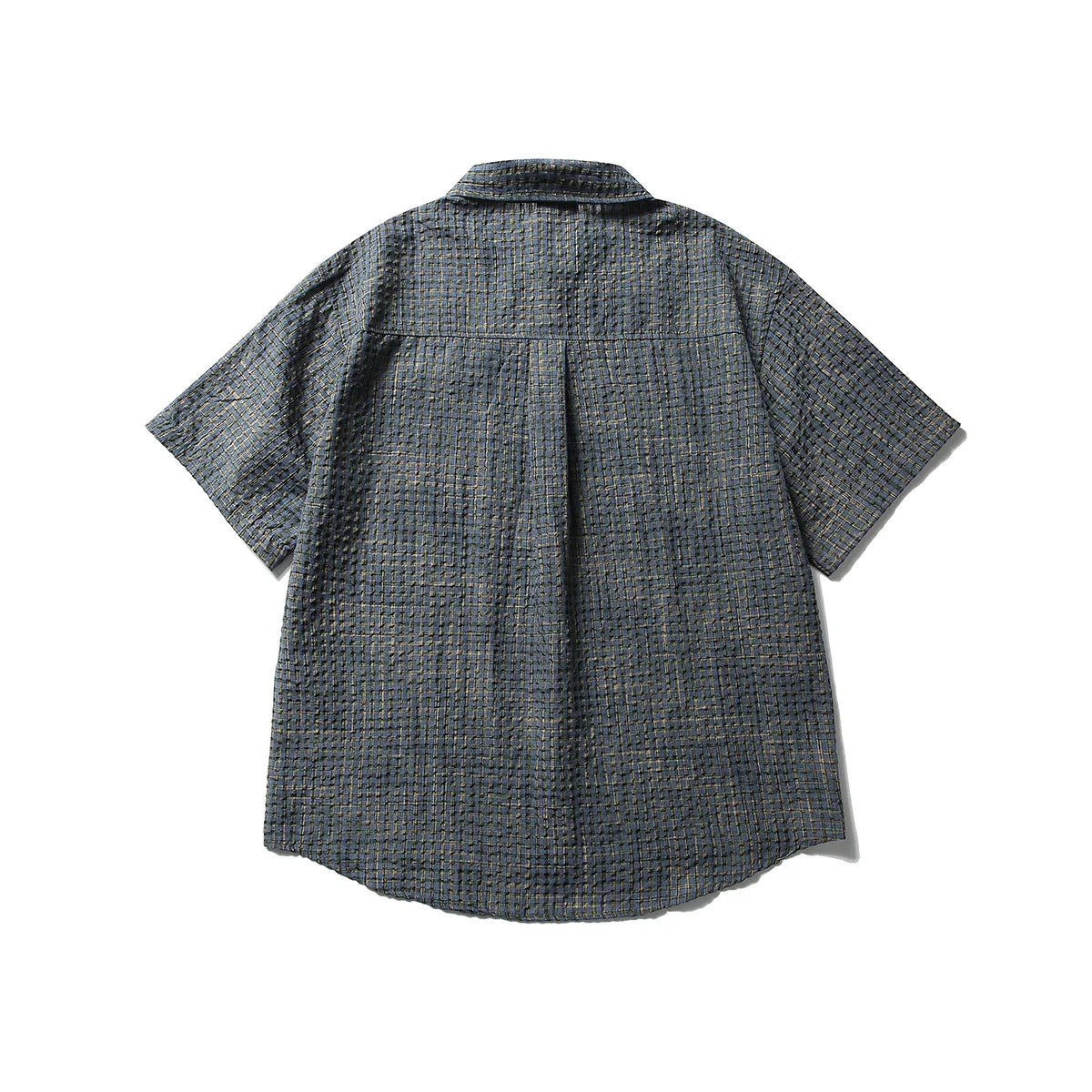 Plaid Short Sleeve Loose Casual Streetwear Fashion Shirts