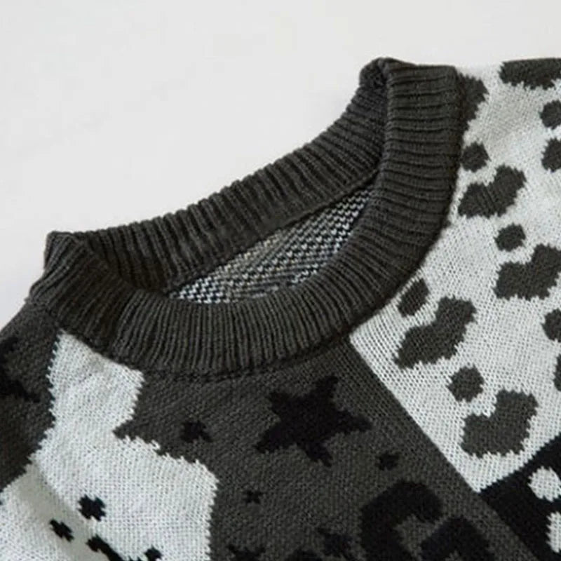 Vintage Cartoon Rabbit Sweater