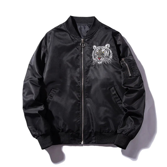 Tiger Embroidered Luxury Tiger Jackets