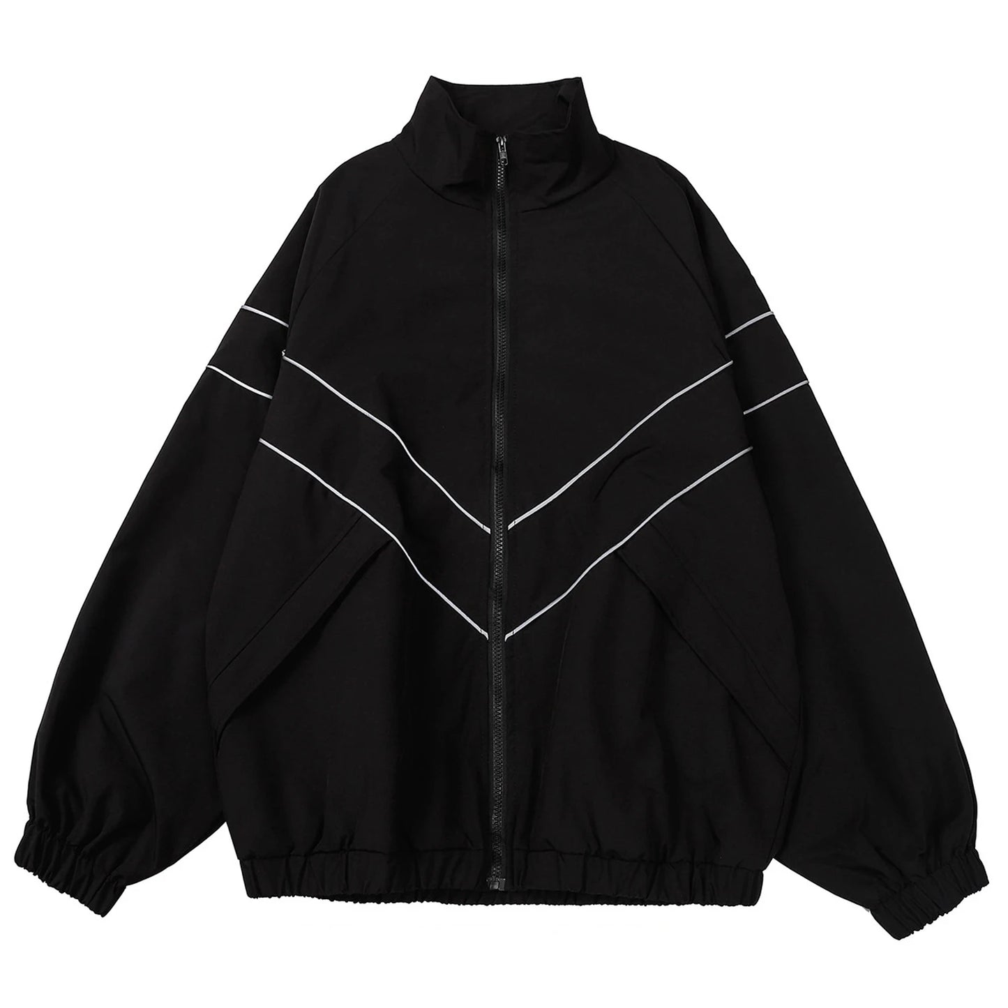 Reflective Striped Jacket