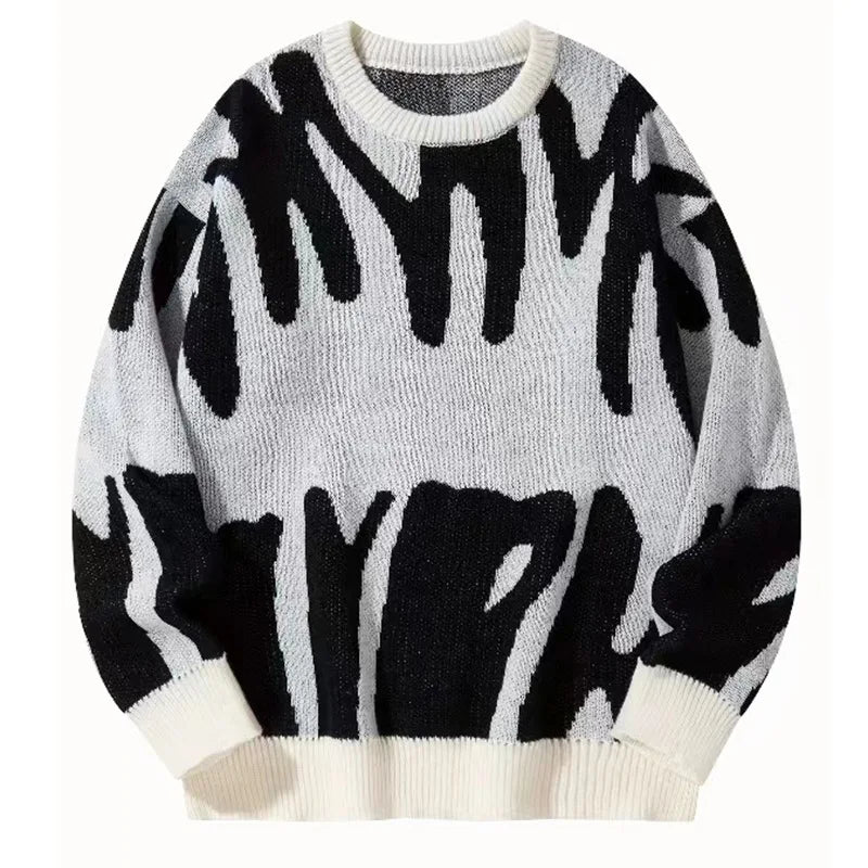 Korean Trend Round Neck Loose Sweater