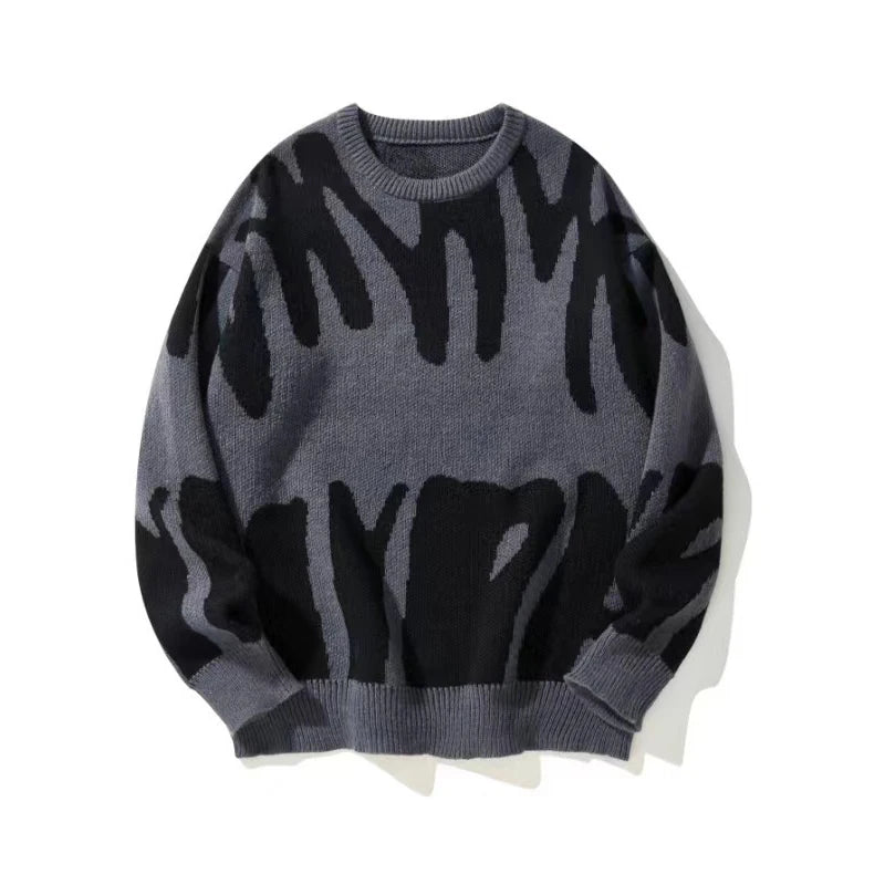 Korean Trend Round Neck Loose Sweater