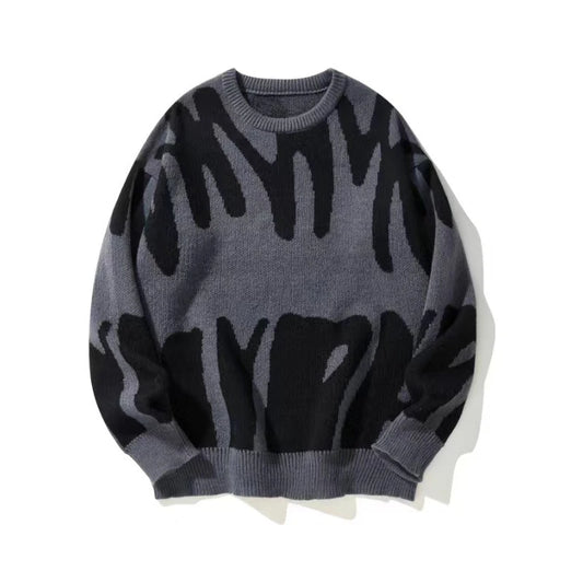 Korean Trend Round Neck Loose Sweater
