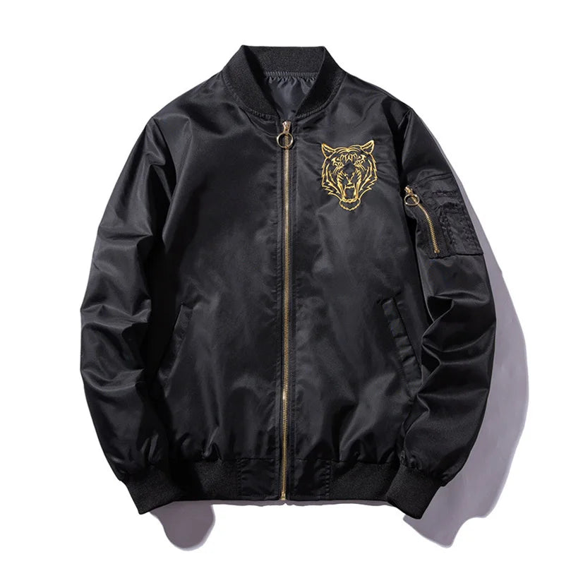 Tiger Embroidered Luxury Tiger Jackets