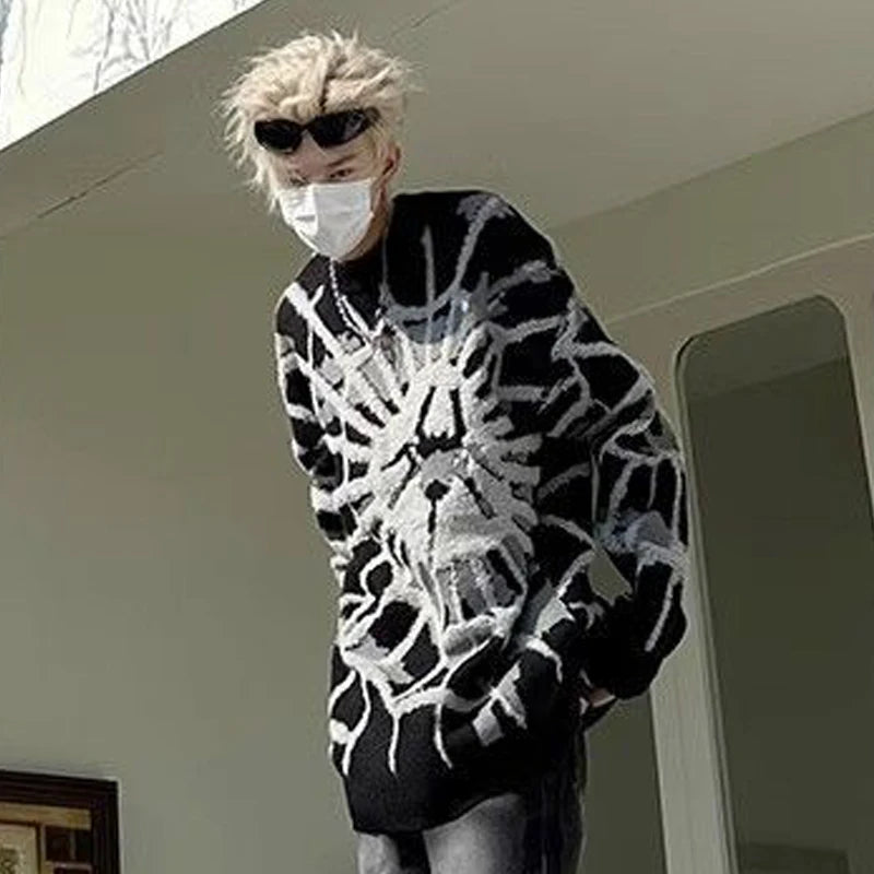 Men's Jumpers Autumn Winter Knitted Sweater
