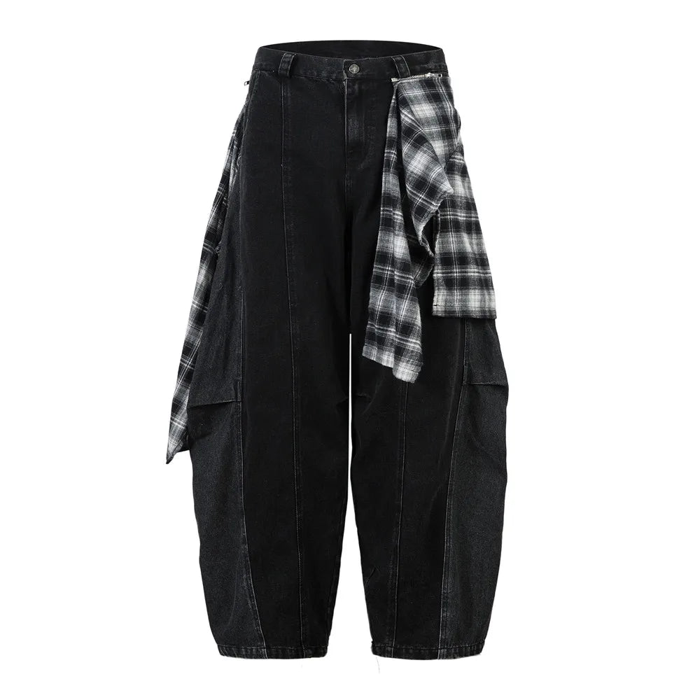 Patchwork Jeans Men