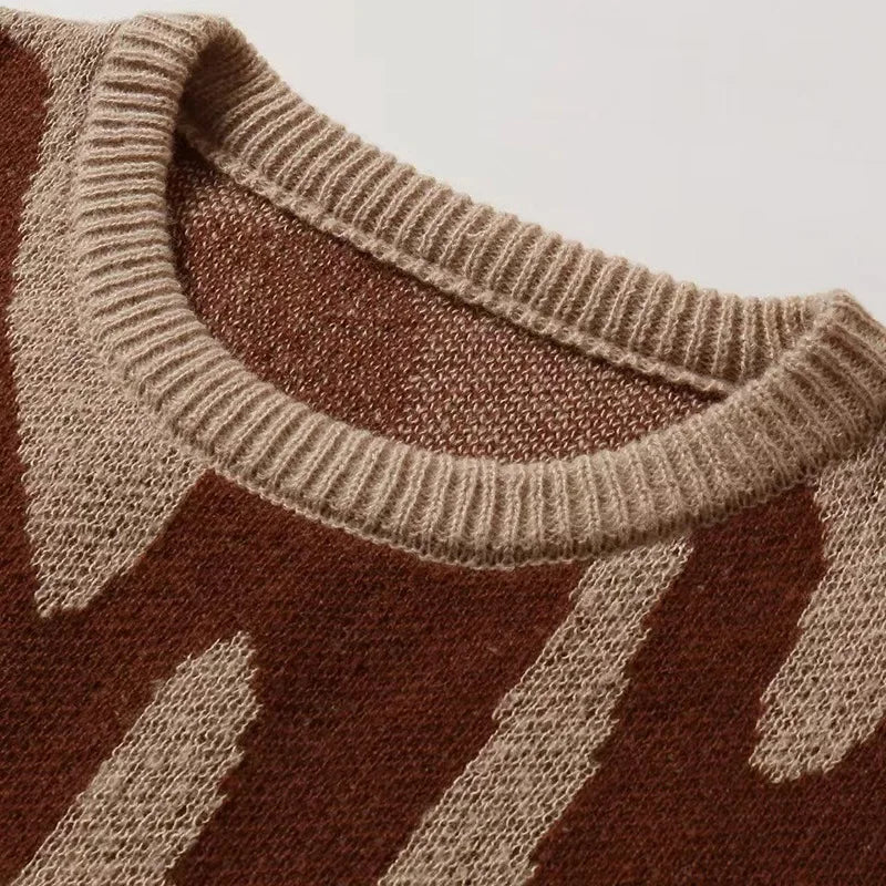 Korean Trend Round Neck Loose Sweater